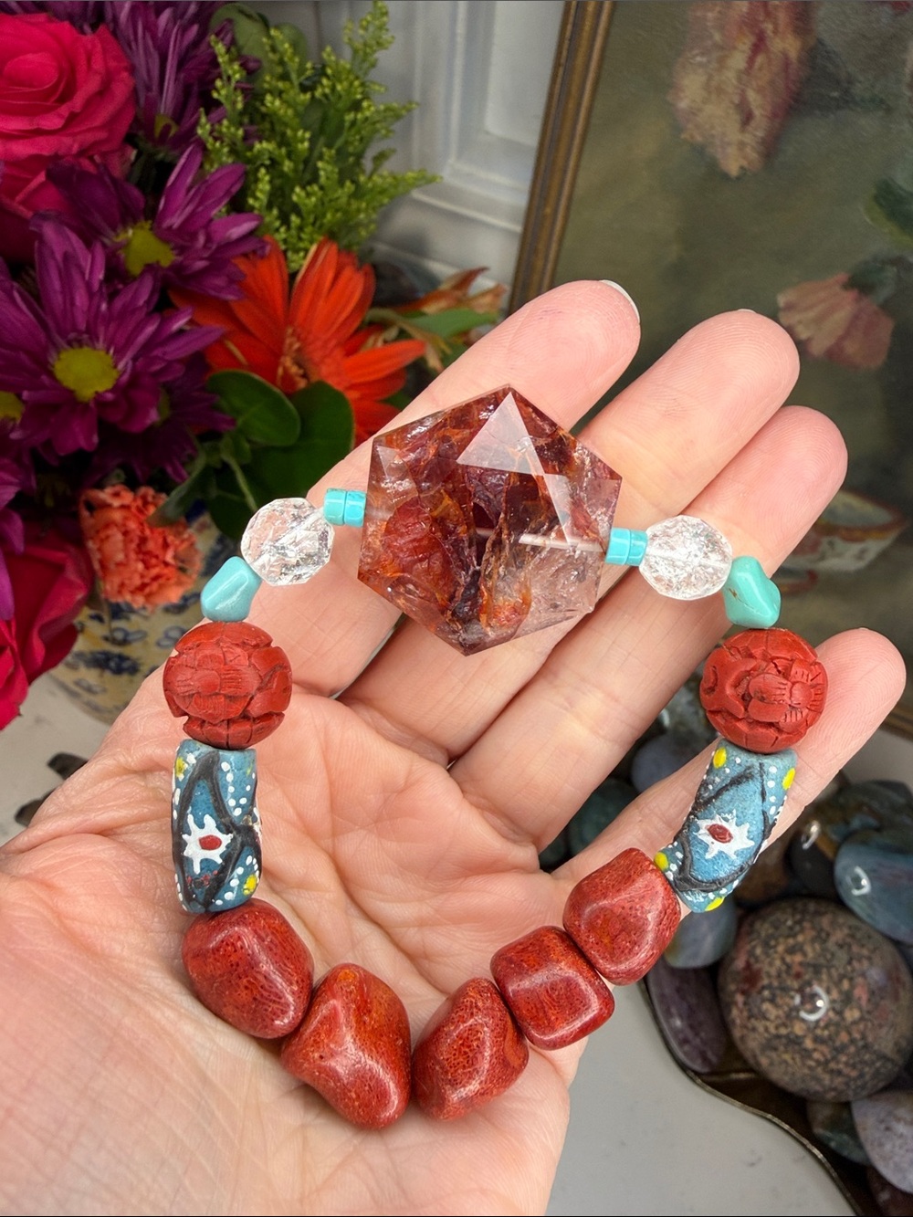 THE WORLD IS WIDE • The Faraway No. 07 • Artisan Gemstone Bracelet: B1360